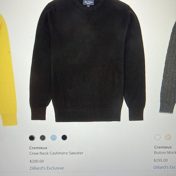 Luxury Cashmere Cremieux V-Neck Sweater | size XXL - Picture 6 of 6